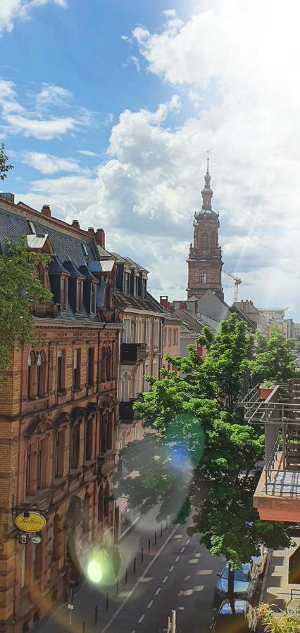 Sonniges Zimmer Mit Balkon Im Herzen Mannheims 外观 照片
