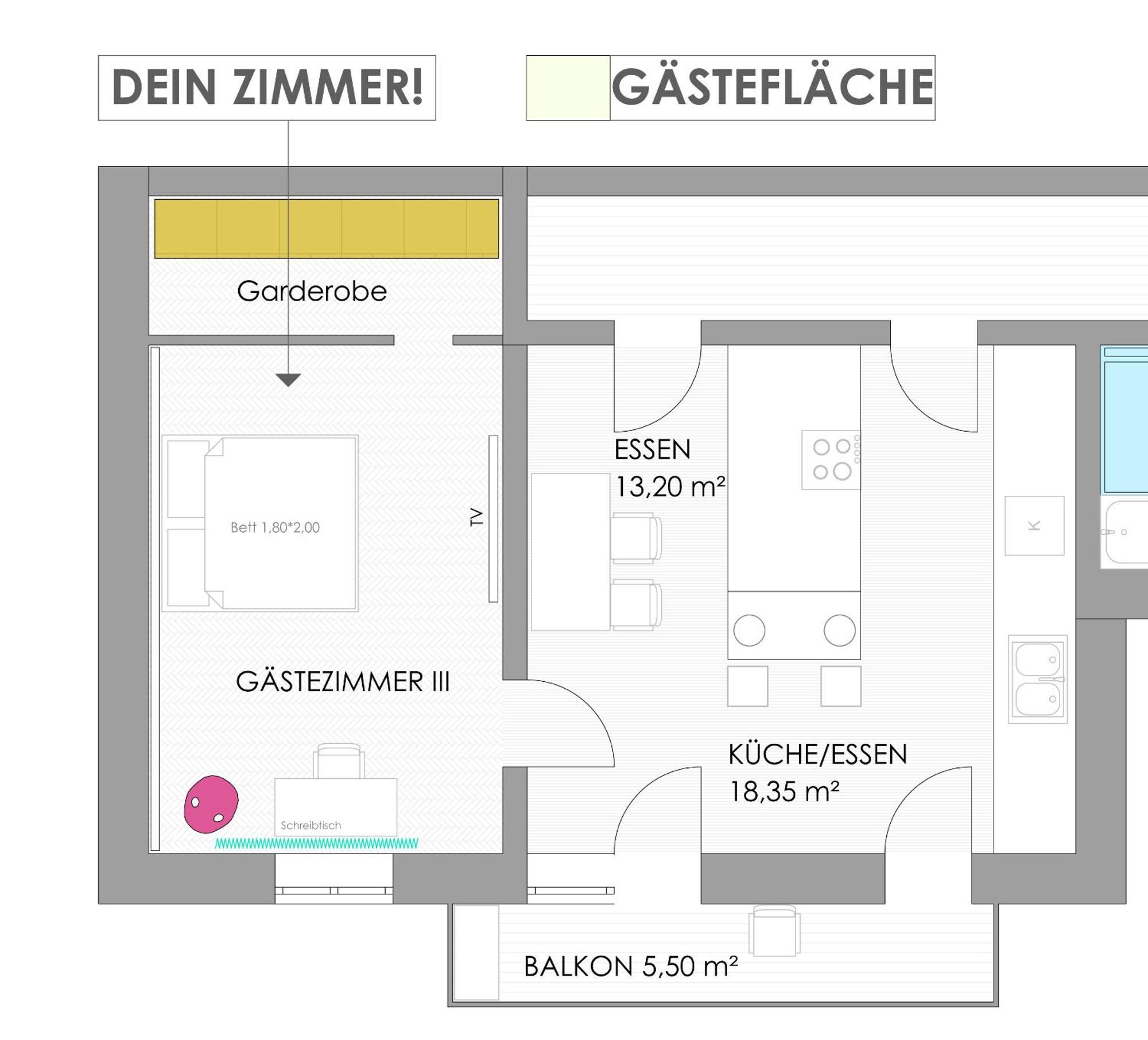 Sonniges Zimmer Mit Balkon Im Herzen Mannheims 外观 照片